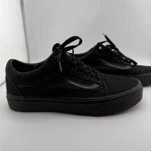 vans Woman’s Black Sneakers